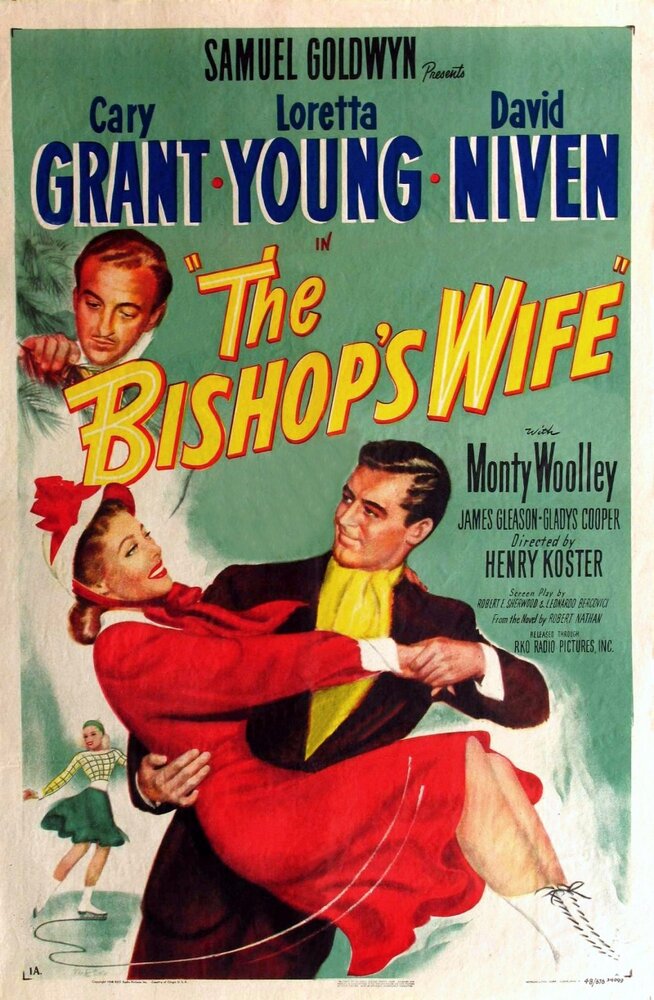 Жена епископа (1947) постер
