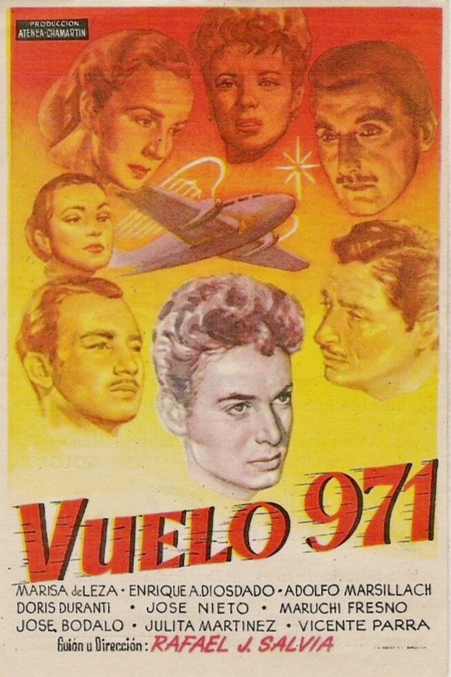 Vuelo 971 (1953) постер