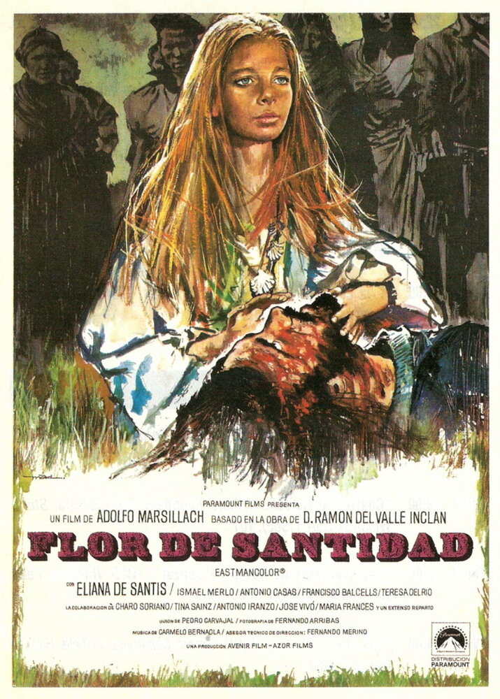 Цветы святости (1973) постер