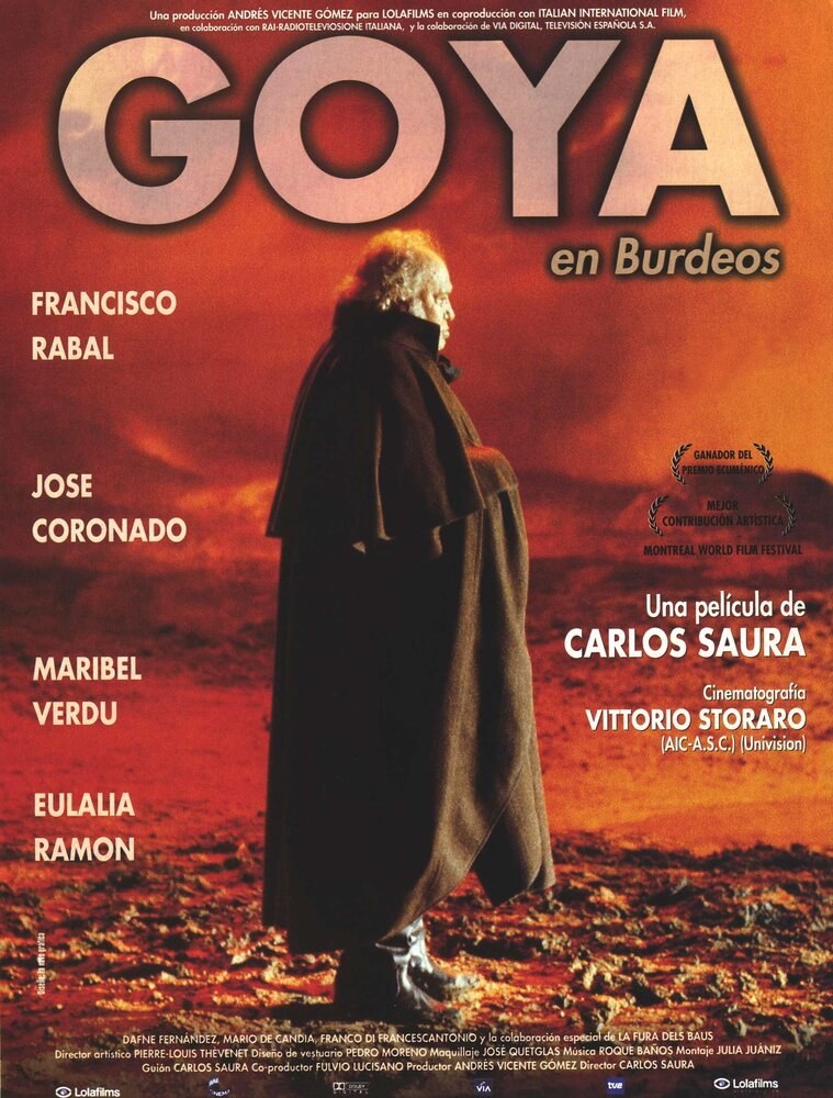 Гойя в Бордо (1999) постер