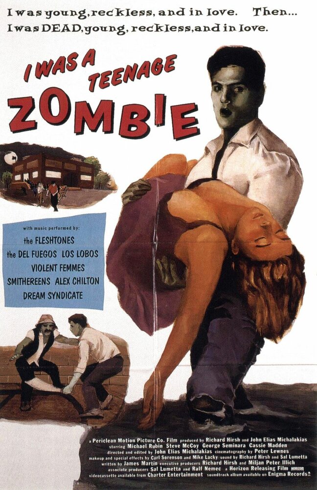 Я был зомби-тинейджером (1987) постер