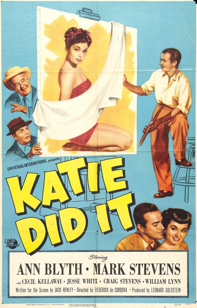 Katie Did It (1950) постер