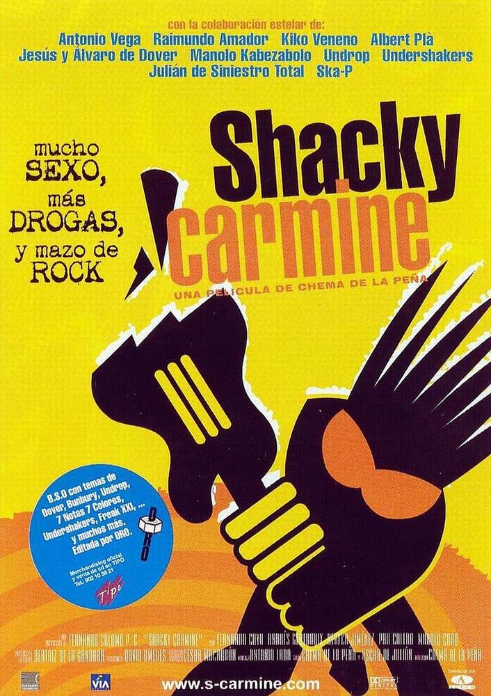 Shacky Carmine (1999) постер