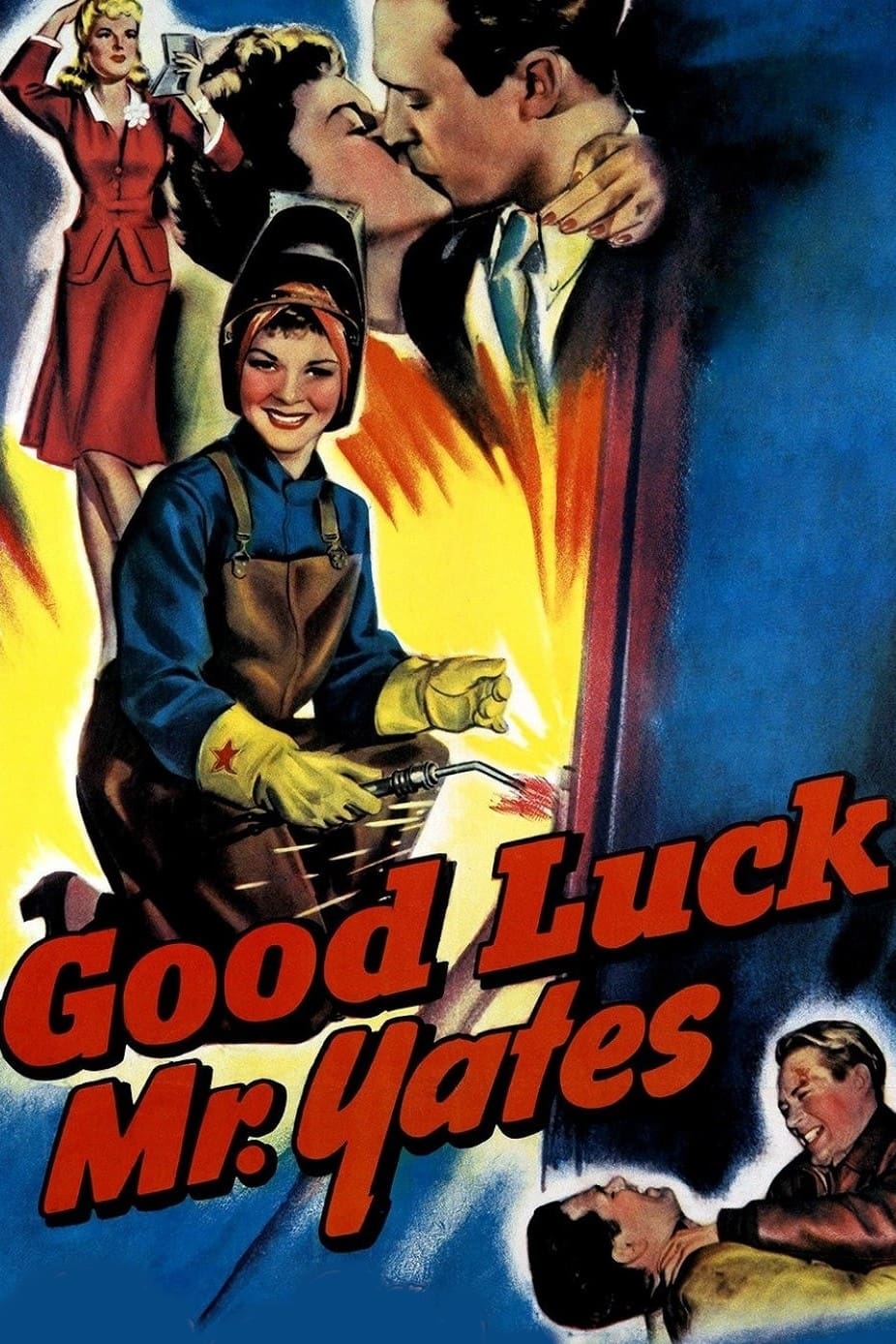 Удачи, мистер Йейтс (1943) постер