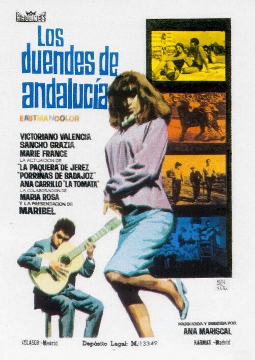 Los duendes de Andalucía (1966) постер