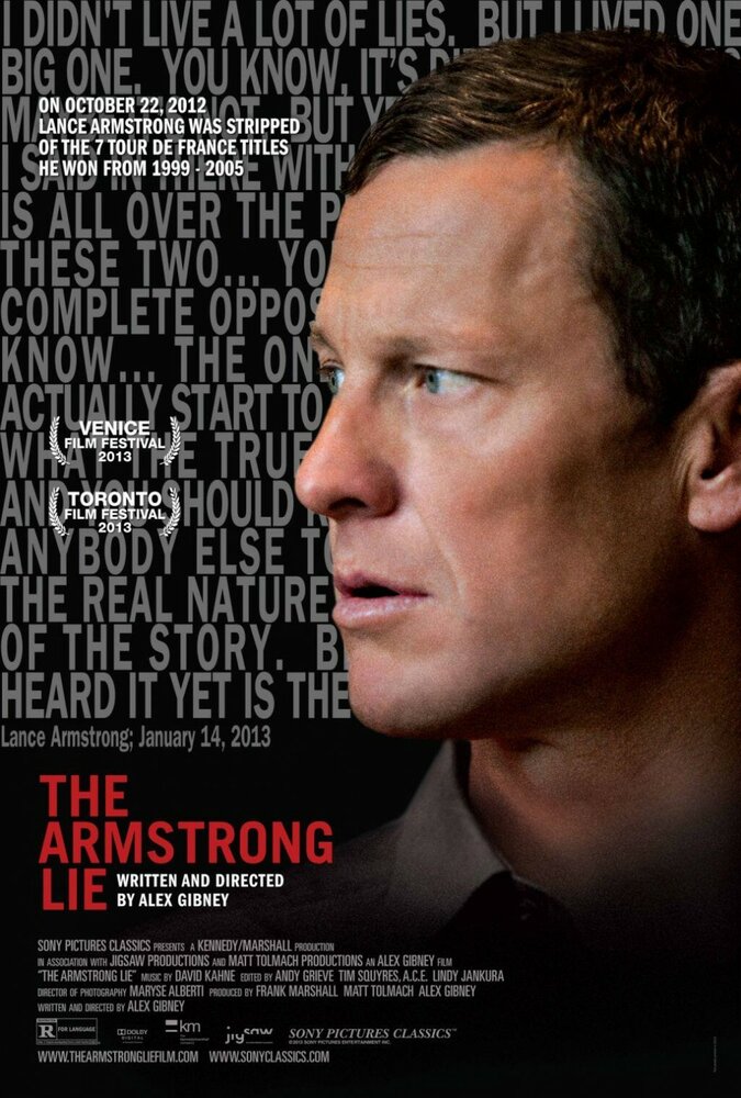 Ложь Армстронга (2013) постер