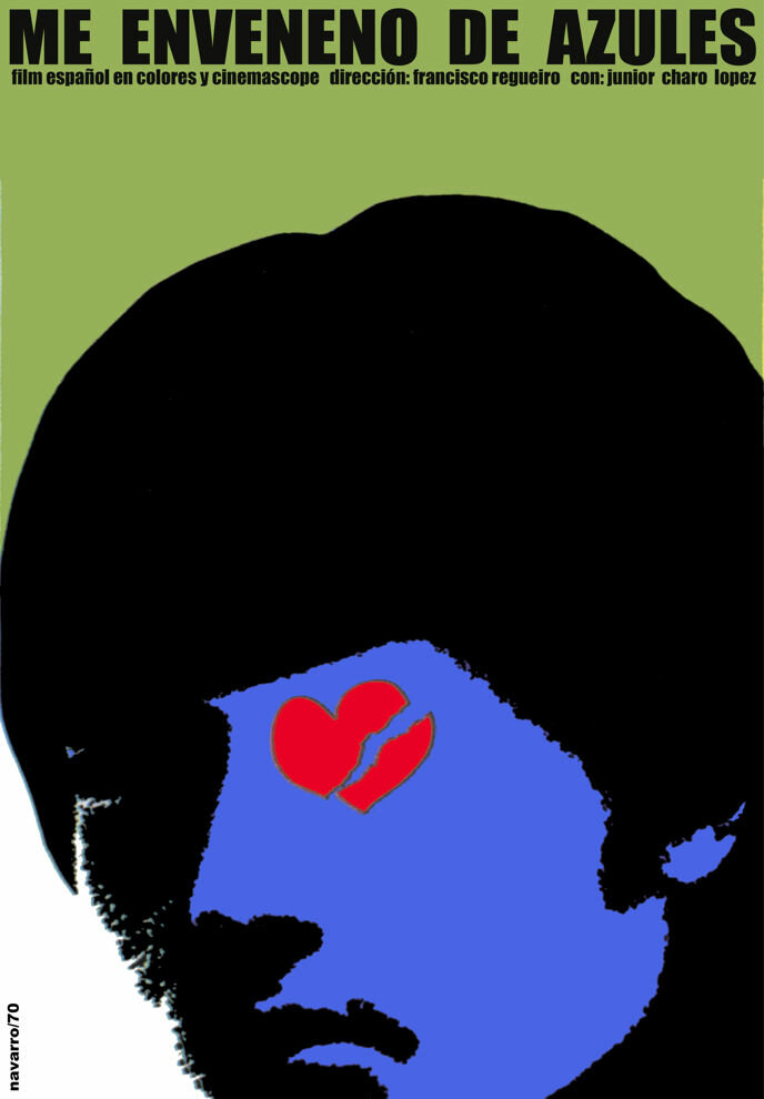 Я отравлен лазурью (1969) постер