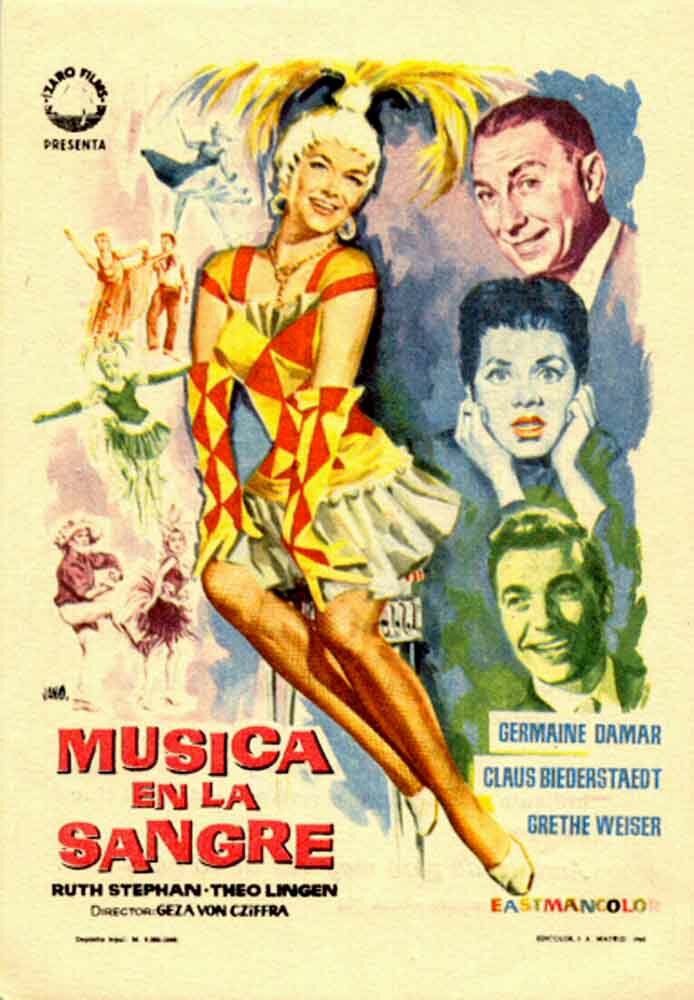 Die Beine von Dolores (1957) постер