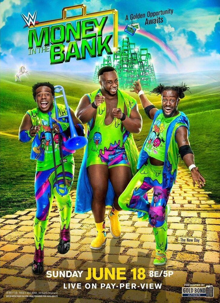 WWE Деньги в банке (2017) постер