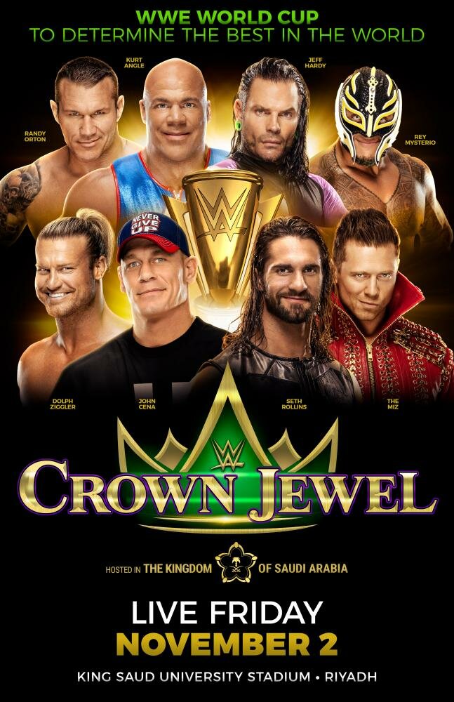 WWE Crown Jewel (2018) постер