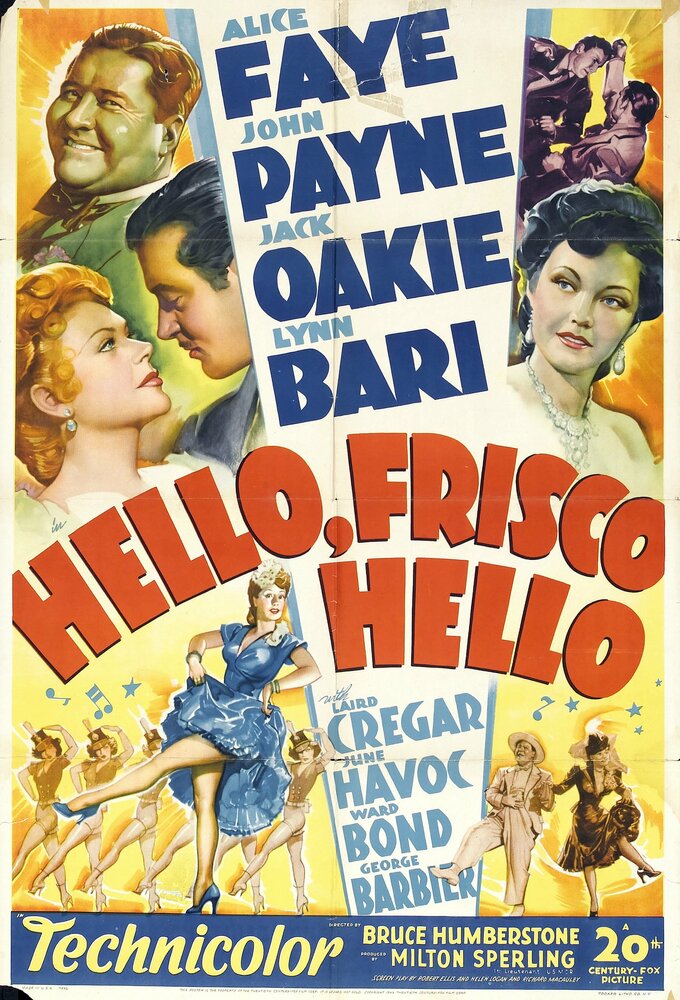 Привет, Фриско, Привет (1943) постер