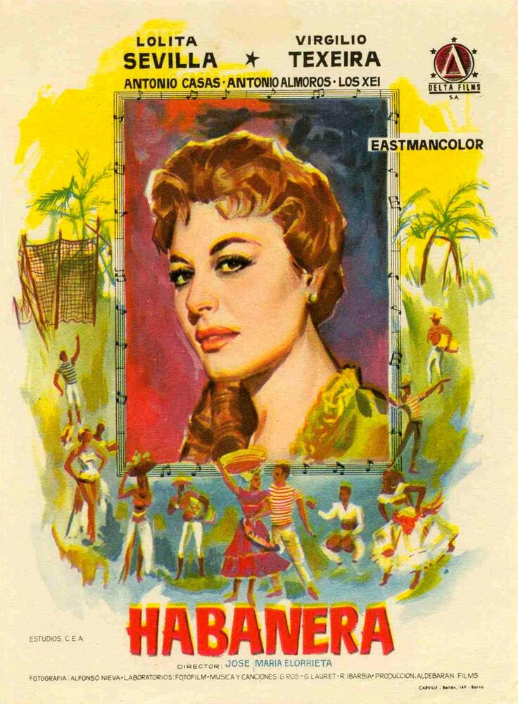 Habanera (1958) постер