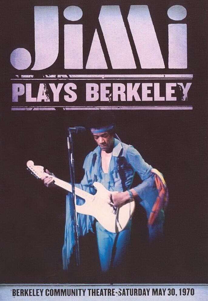 Jimi Plays Berkeley (1971) постер