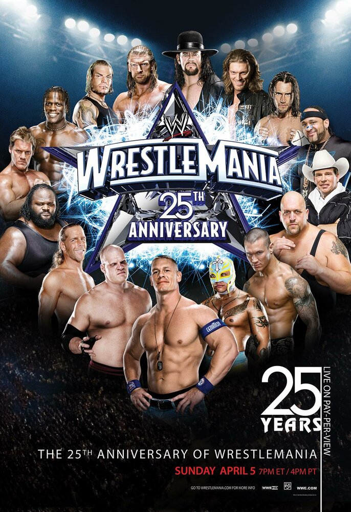 WWE РестлМания 25 (2009) постер