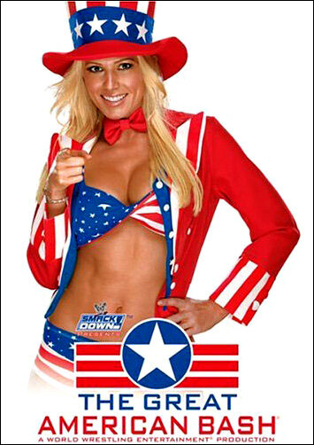 WWE Мощный американский удар (2004) постер