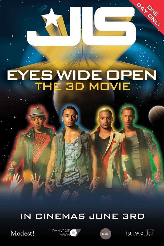 JLS: Широко открытые глаза 3D (2011) постер