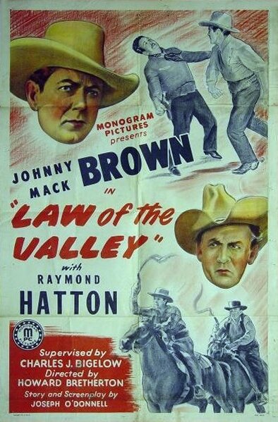 Law of the Valley (1944) постер