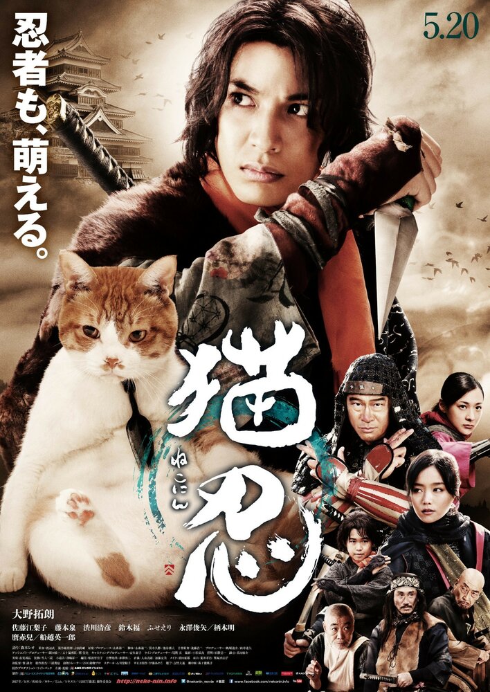 Ниндзя и кот (2017) постер