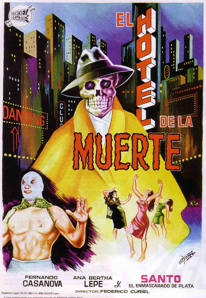 Санто в отеле смерти (1963) постер