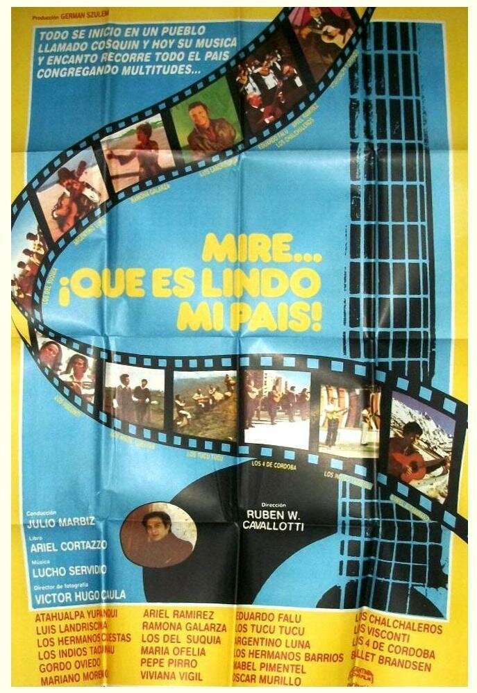 Mire qué lindo es mi país (1981) постер