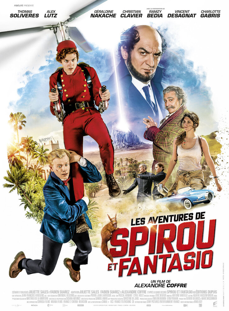 Les aventures de Spirou et Fantasio (2018) постер